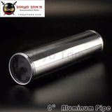 60mm 2 3/8" Inch Straight Intercooler Aluminum Turbo Pipe Piping Tube Tubing 60mm 2 3/8" Inch Aluminum Pipe - Tokyo Tom's