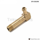 45Mm Brass Boost Hose Barb To Male Thread Elbow Fitting For Garrett T2 T3 Turbo 1/8"Male Npt 90 Degree - Tokyo Tom's