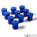 3/8"NPT Aluminum Hex Head Male Port Plug Block Off Fitting Adapter Blue TK-FT38NPT - Tokyo Tom's