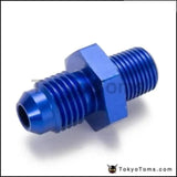 10PCS/LOT AN -4 AN4 Flare to 1/8 NPT Straight Male Oil Cooler  Fuel Oil Hose Fitting Adapter AN4-1/8''NPT