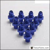 10PCS/LOT AN -4 AN4 Flare to 1/8 NPT Straight Male Oil Cooler  Fuel Oil Hose Fitting Adapter AN4-1/8''NPT