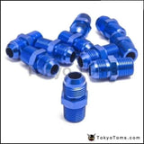 10PCS/LOT Oil cooler fitting AN10-3/8''NPT (blue,H Q) TK-FITTING AN10-3/8''NPT