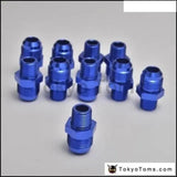 10PCS/LOT Oil cooler fitting AN10-3/8''NPT (blue,H Q) TK-FITTING AN10-3/8''NPT