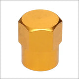 8pcs Aluminium Alloy Valve Caps Sleeves with Hex - Tokyo Tom's