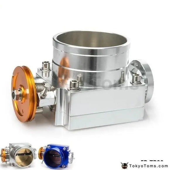 90Mm High Flow Alloy Aluminum Universal CNC Billet Intake Throttle Body - Tokyo Tom's