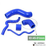 Silicone Intercooler Turbo Boost Hose Kit For Audi A4 B5 1.8T / A3 150Ps 99-05 (5Pcs) - Tokyo Tom's