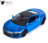 ACURA NSX Car Diecast 1:24 2018 Car Model Red Blue