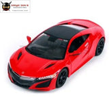 ACURA NSX Car Diecast 1:24 2018 Car Model Red Blue