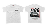Toyota AE86 TOFU - Unisex T-Shirt - Car Enthusiast - Drifting Drag JDM - Tokyo Tom's