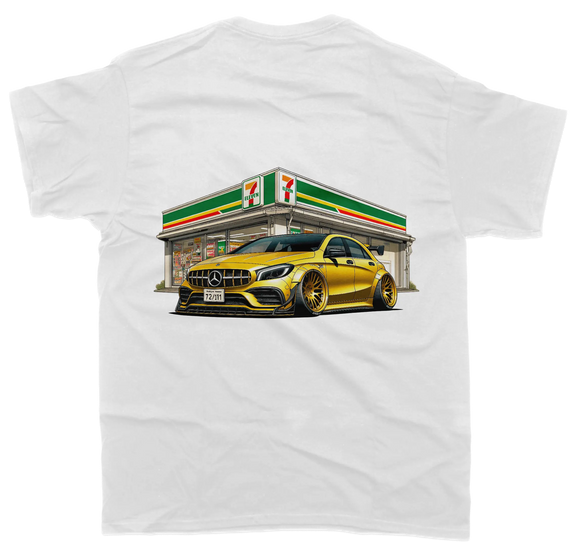 AMG CLA 7Eleven T-Shirt - Unisex - Car Enthusiast - Drifting Drag JDM