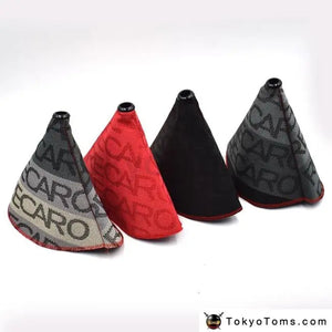 JDM Style Reacro Hyper Fabric Racing Shift Boot Shift Knob Cover For Universal MT/AT Car - Tokyo Tom's