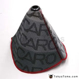 JDM Style Reacro Hyper Fabric Racing Shift Boot Shift Knob Cover For Universal MT/AT Car - Tokyo Tom's