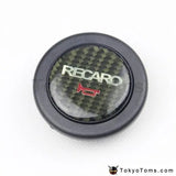 Aftermarket Carbon Fiber Black Horn Button