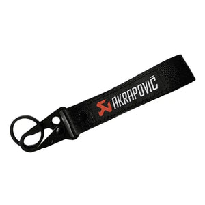 Akrapovic Tow Hook Clasp Keychain - Tokyo Tom's