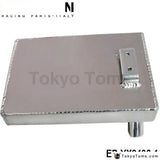 Alloy Aluminium 1L Oil Weilding Catch Can Square Tank Polished - Tokyo Tom's