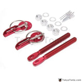 Alloy Silver Bonnet Hood Pin Lock Kit - Tokyo Tom's