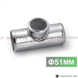 Aluminium Blow Off Valve Adapter T Pipe Fitting 51Mm 2" For Tail 50Mm Bov - Tokyo Tom's