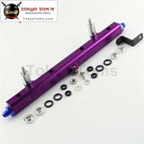 Aluminum Fuel Injector Inject Rail Fits For Mr2 Sw20 Celica St205 Gen3 3S-GTe Purple