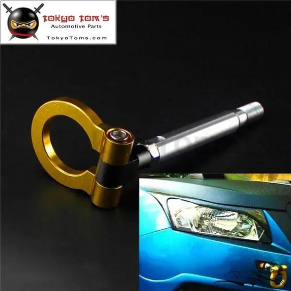 Aluminum Racing Tow Hook Ring Fits For Toyota GT86 Scion Frs Subaru BRZ 13-15 Gold