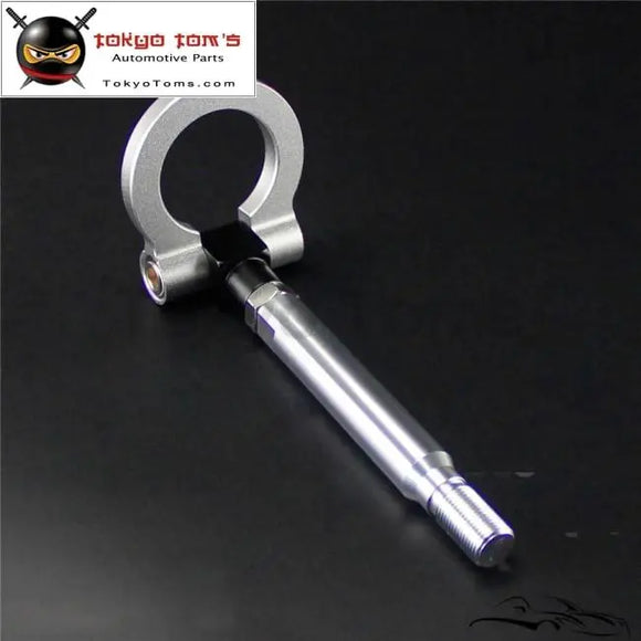 Aluminum Racing Tow Hook Ring Fits For Toyota GT86 Scion Frs Subaru BRZ 13-15 Silver