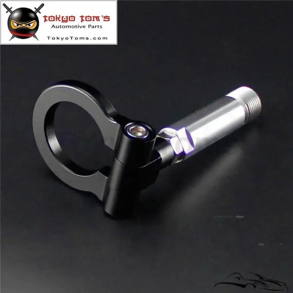 Aluminum Racing Tow Hook Ring Fits Lexus Es350 2007-2012 08 09 10 11 Black