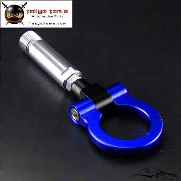 Aluminum Racing Tow Hook Ring Fits Lexus Es350 2007-2012 08 09 10 11 Blue