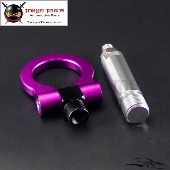 Aluminum Racing Tow Hook Ring Fits Lexus Es350 2007-2012 08 09 10 11 Purple