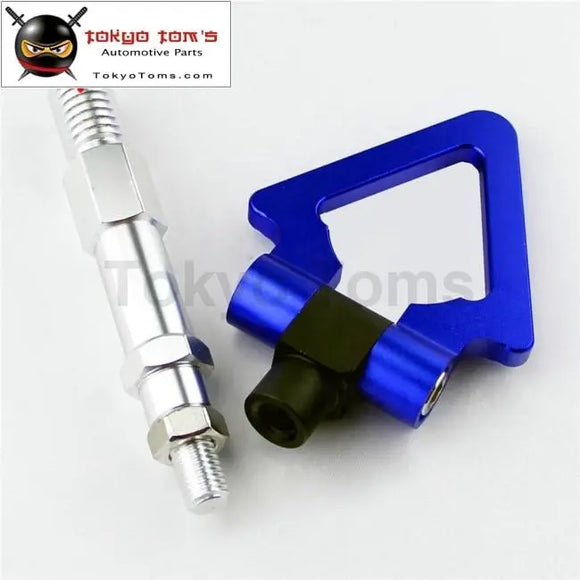 Aluminum Tow Hook Towing Hook Ring For Audi A4 A4L 1.8T 2.0T 09-15 Blue