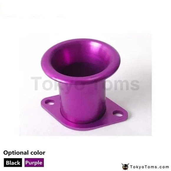 Aluminum turbo flange Turbo Inlets-BOV Botton Purple BLACK TK-BOV1009 - Tokyo Tom's