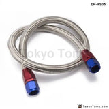 An10-0A 1.4 Meter Oil Fitting And Stainless Steel Braided Hose End Adapter Kit - Tokyo Tom's