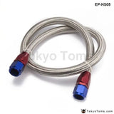 An10-0A 1.4 Meter Oil Fitting And Stainless Steel Braided Hose End Adapter Kit - Tokyo Tom's