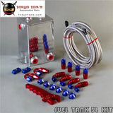 3L Fuel Surge Oil Tank W/ An6 Fitting & Pipe Swirl Pot System Kit+Wrench Spanner