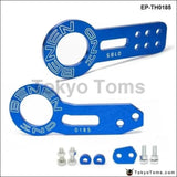 Anodized Universal Front+Rear Tow Hook Billet Aluminum Towing Kit For JDM Racing - Tokyo Tom's