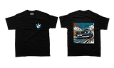 BMW Comic T-Shirt - Unisex - Car Enthusiast - Drifting Drag JDM