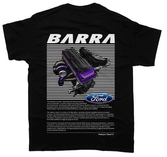 Barra Ford T-Shirt - Unisex - Car Enthusiast - Drifting Drag JDM