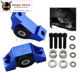 Billet Moto R Torque Mount Kit Fits For Honda Civic Eg Ek D16 B16 B18 B20 Engine Blue