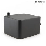 Black Aluminium Universal 2 Litre Polished Alloy Header Expansion Water Tank & Cap 2L - Tokyo Tom's