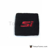 Red/Black SI Reservoir Brake Clutch Oil Tank Cap Sock For Honda Car Styling