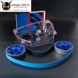 Cam Pulley + Timing Belt + Clear Cover Fits For Nissan Skyline R32 R33 GTs Rb25Det Blue/Purple/Red/Black