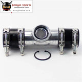 63mm 2.5" Turbo Aluminum Flange Pipe For Ssqv Bov+Silicone Hose+Clamps Kit  Blue / Red / Black - Tokyo Tom's