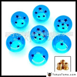 Blue Ball Z Rare Custom Gear Shift Knob 54Mm Diameter 1-7 Star Acrylic