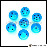 Blue Ball Z Rare Custom Gear Shift Knob 54Mm Diameter 1-7 Star Acrylic