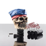 Blue Hat Skull Gear Shifter