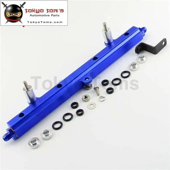 Aluminum Fuel Injector Inject Rail Fit For Mr2 Sw20 Celica St205 Gen3 3S-GTe Purple/Blue