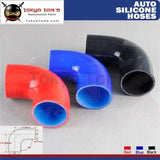 1Pcs 90 Degree 2.36" 60mm Silicone Elbow Coupler Intercooler Turbo Hose L=90mm  Black / Red / Blue