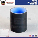 2.16" 55mm Racing Silicone Hose Straight Coupler Pipe Connector L=76mm 1Pcs Black / Red / Blue