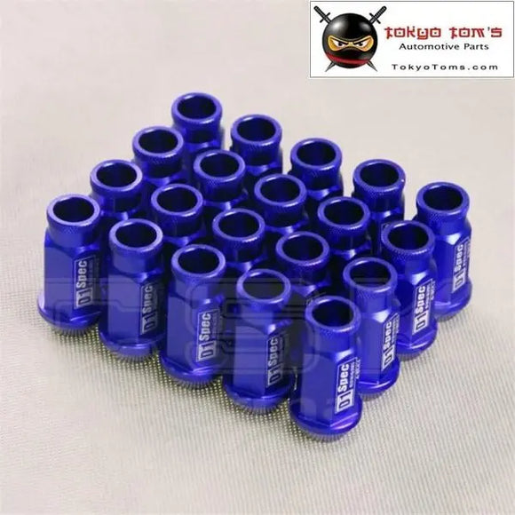 20Pcs D1 Spec M12 X 1.5 Racing Lug Wheel Nuts Screw For  Honda, Mitsubishi, F Ord, Toyota,  Red / Gold / Silver / Blue