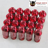 20Pcs D1 Spec M12 X 1.5 Racing Lug Wheel Nuts Screw For  Honda, Mitsubishi, F Ord, Toyota,  Red / Gold / Silver / Blue