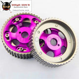 2Pcs Adjustable Cam Gears Pulley Kit Fits For Toyota Supra 1Jz 1Jzgte 2Jz 2Jzgte Purple/Red/Blue