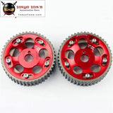 2Pcs Adjustable Cam Gears Pulley Kit Fits For Toyota Supra 1Jz 1Jzgte 2Jz 2Jzgte Purple/Red/Blue